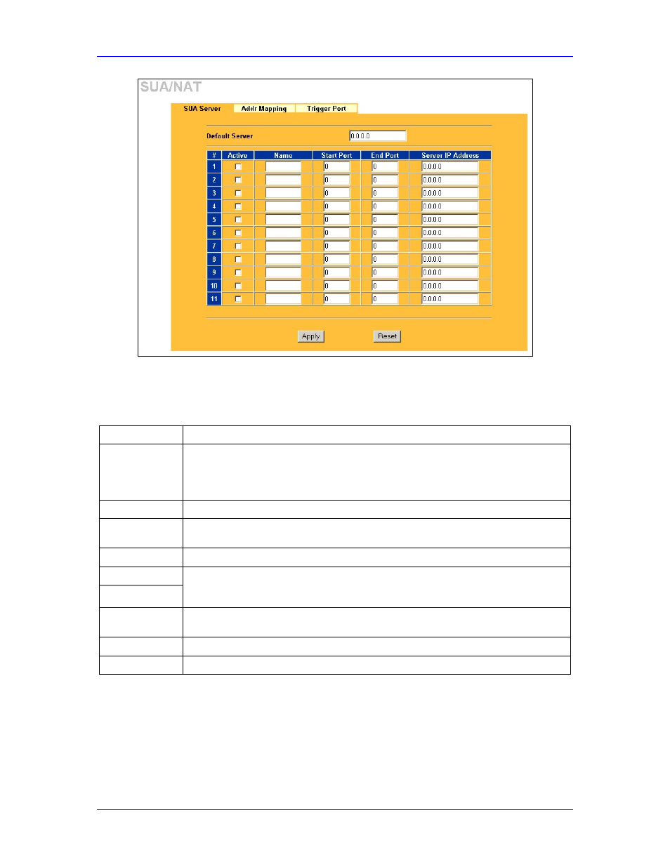 5 configuring address mapping | ZyXEL Communications Parental Control Gateway HS100/HS100W User Manual | Page 137 / 357