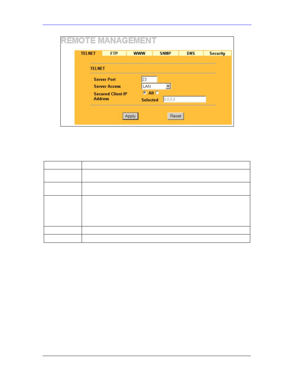 5 configuring ftp | ZyXEL Communications Parental Control Gateway HS100/HS100W User Manual | Page 186 / 357