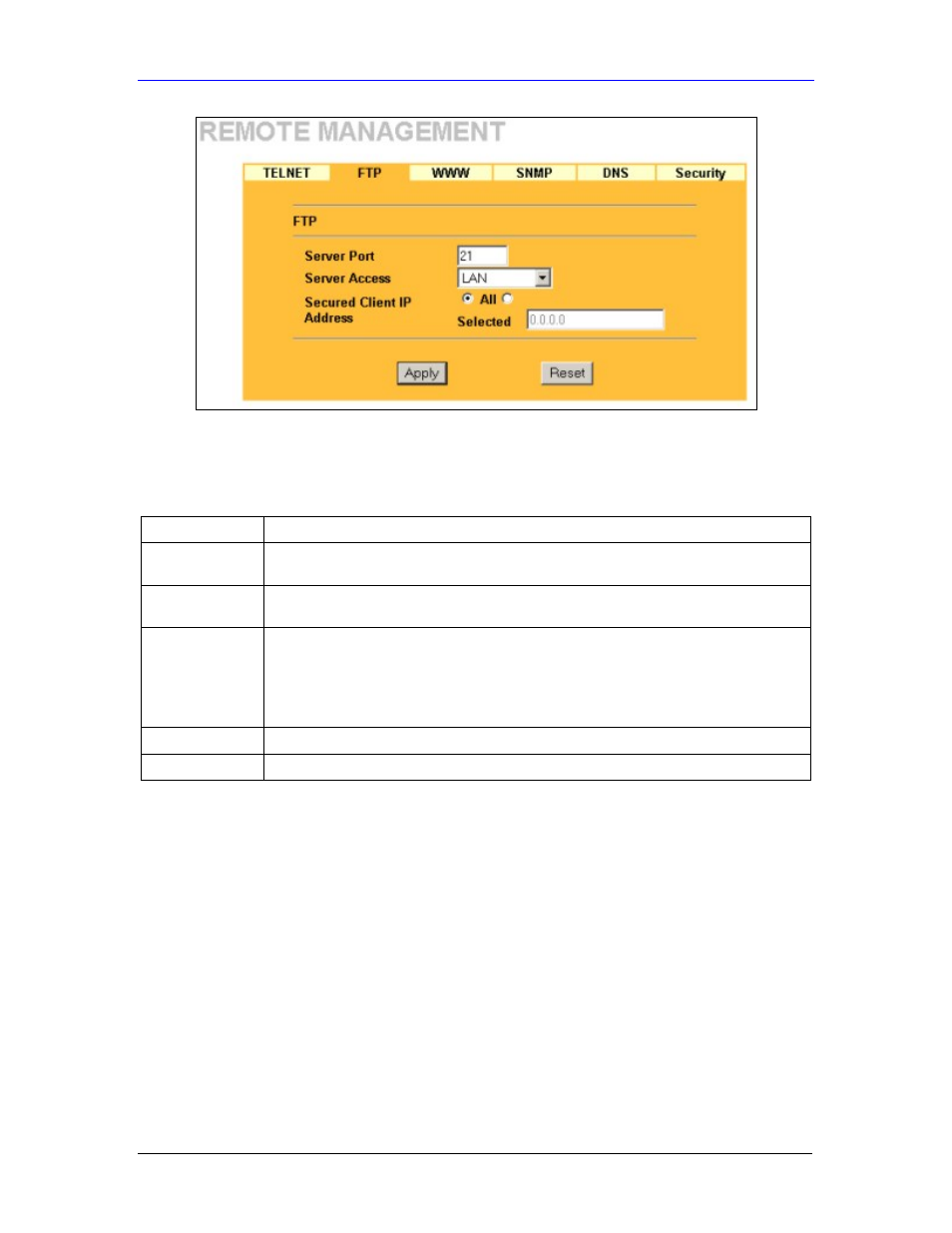 6 snmp | ZyXEL Communications Parental Control Gateway HS100/HS100W User Manual | Page 187 / 357