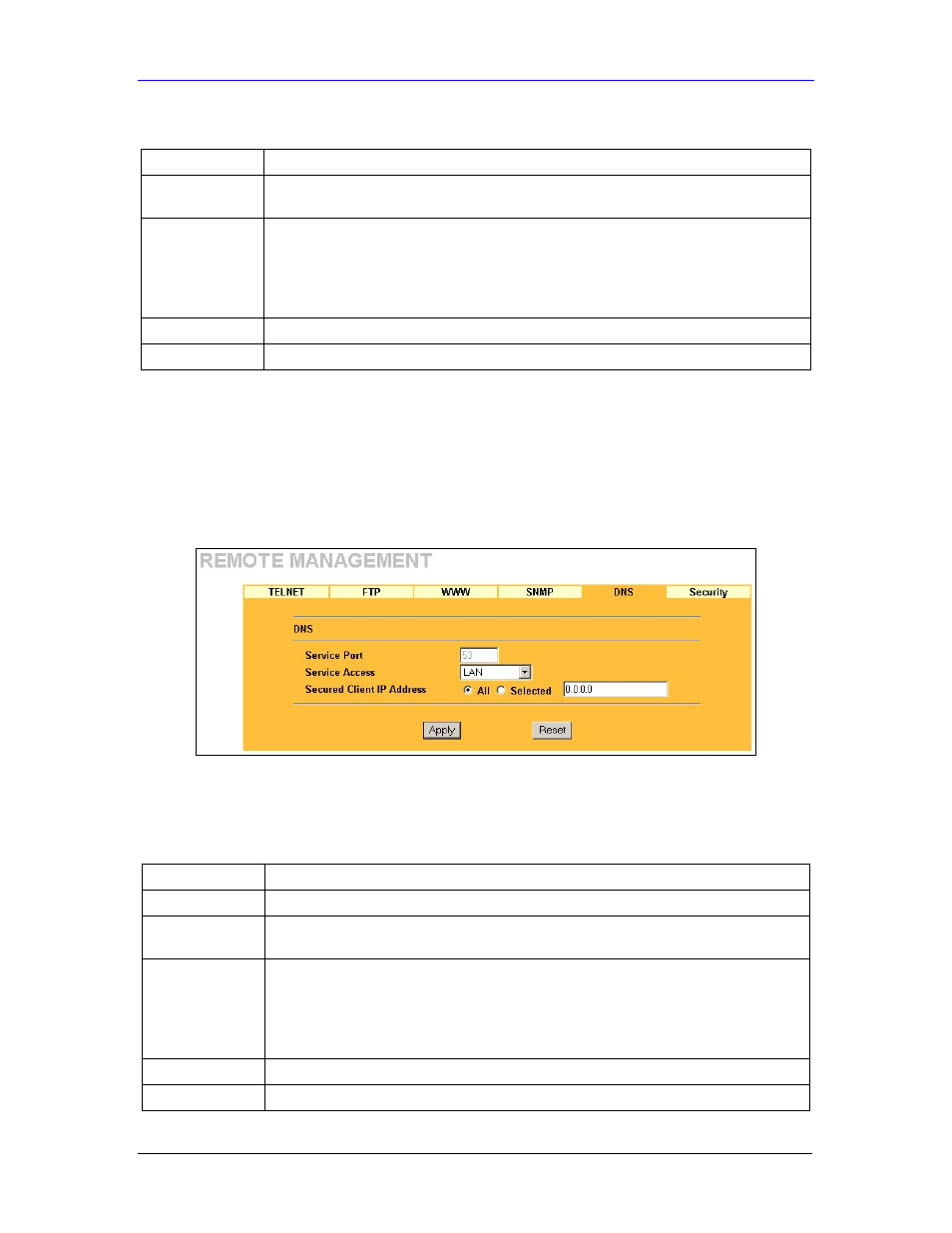 7 configuring dns | ZyXEL Communications Parental Control Gateway HS100/HS100W User Manual | Page 191 / 357