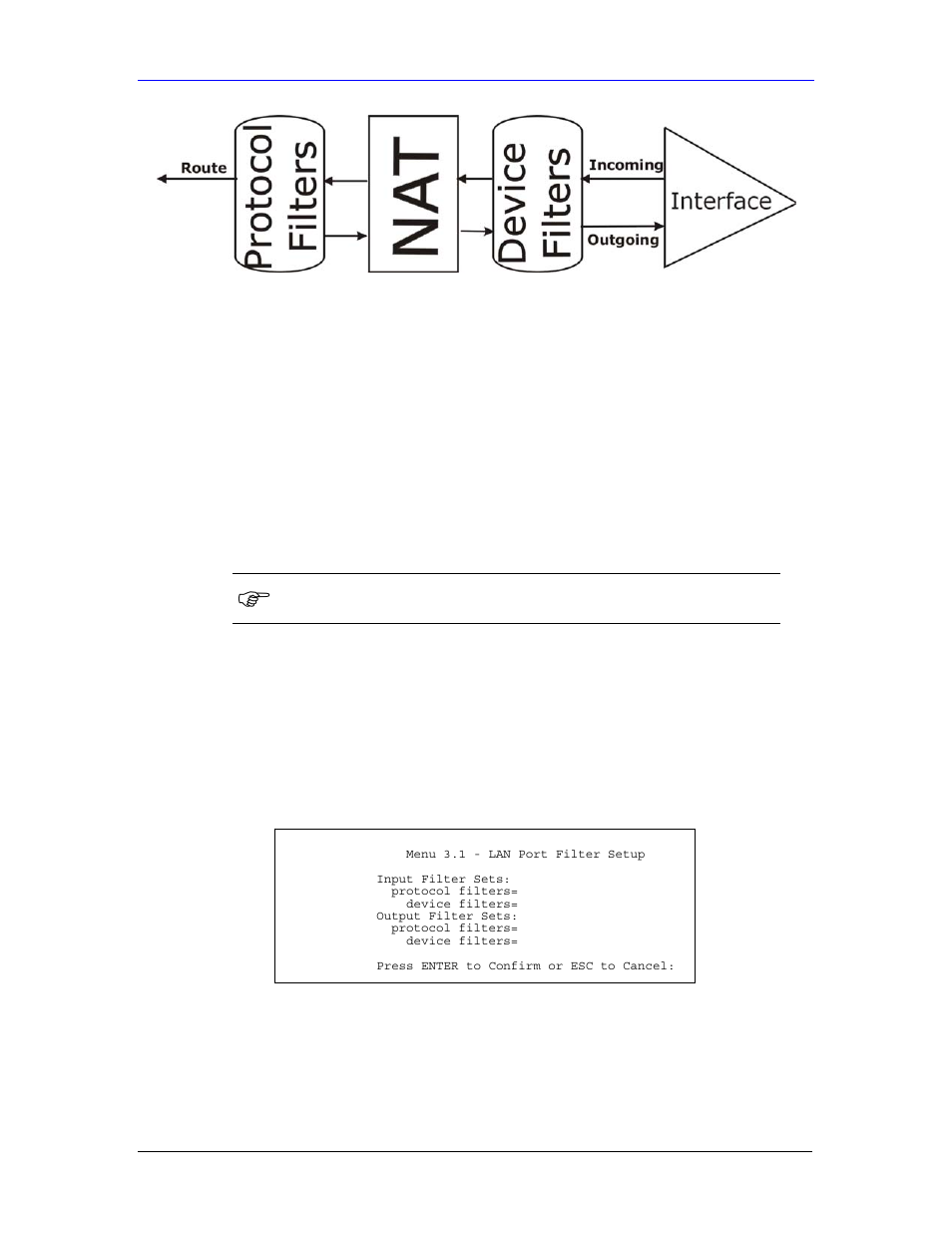 5 firewall versus filters, 6 applying a filter | ZyXEL Communications Parental Control Gateway HS100/HS100W User Manual | Page 275 / 357