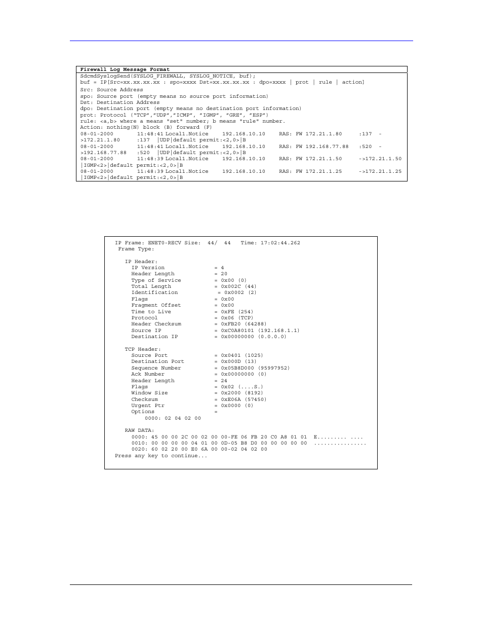 4 diagnostic, 2 call-triggering packet | ZyXEL Communications Parental Control Gateway HS100/HS100W User Manual | Page 291 / 357