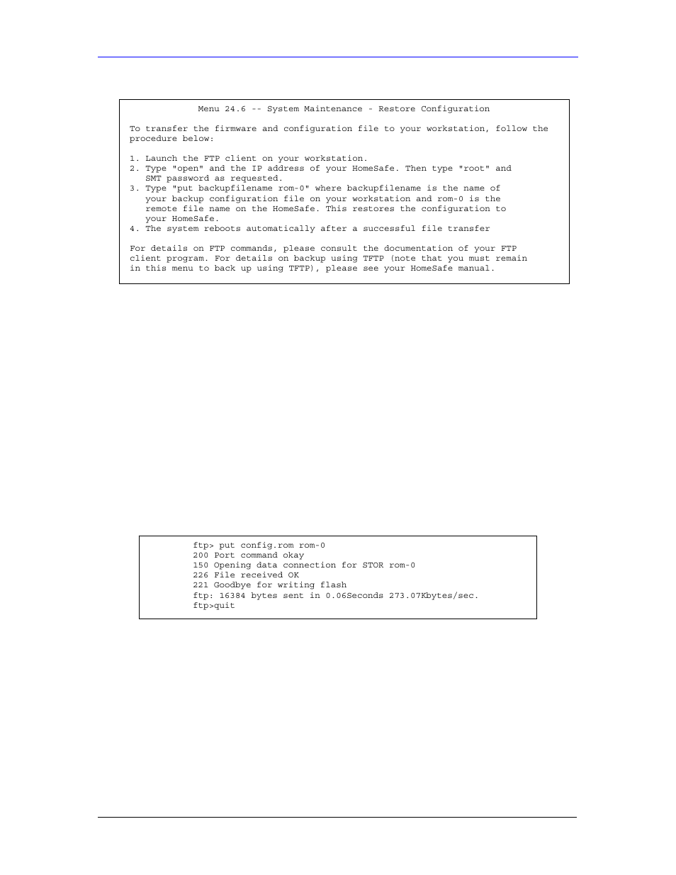 4 uploading firmware and configuration files | ZyXEL Communications Parental Control Gateway HS100/HS100W User Manual | Page 298 / 357