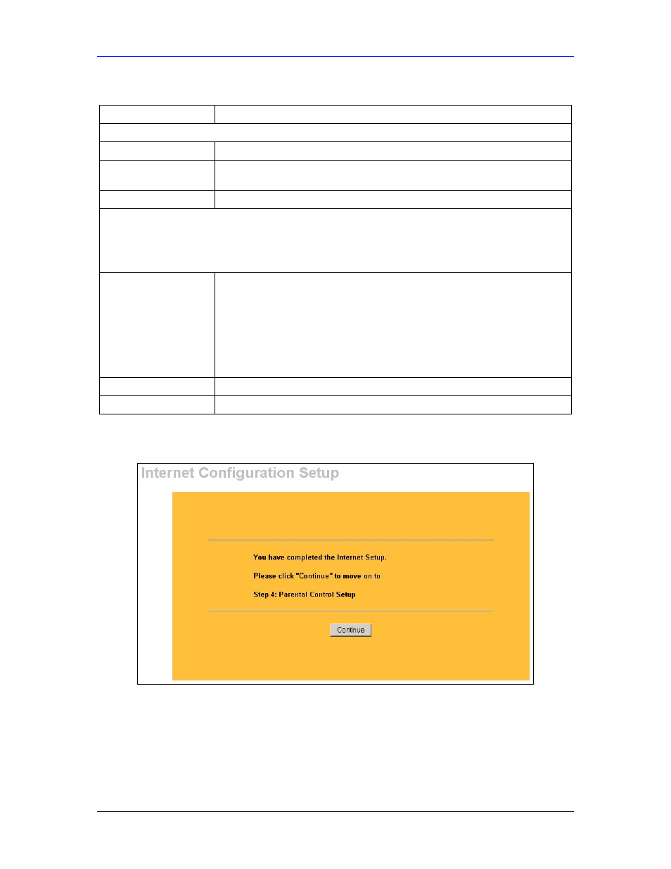 6 step 4 : parental control wizard | ZyXEL Communications Parental Control Gateway HS100/HS100W User Manual | Page 41 / 357