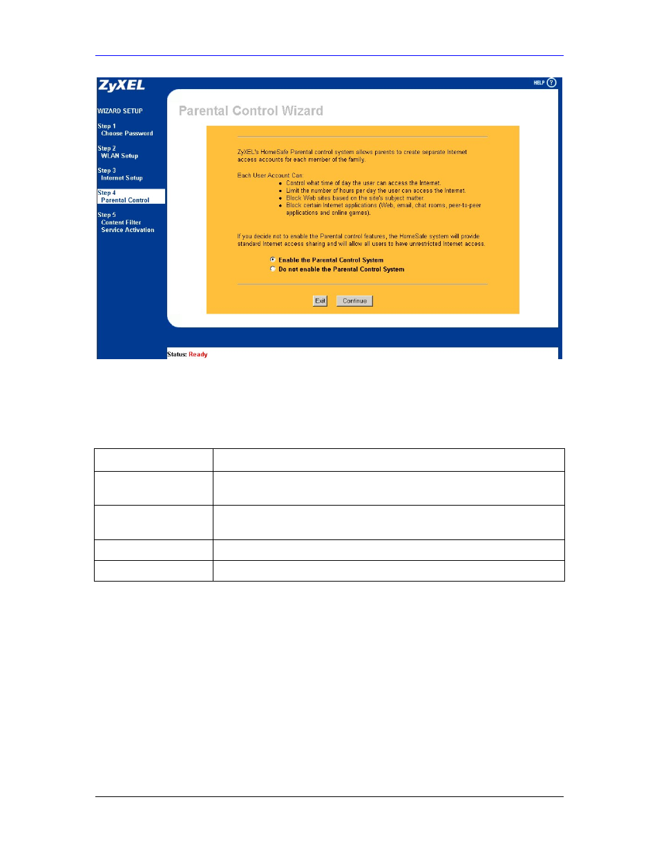ZyXEL Communications Parental Control Gateway HS100/HS100W User Manual | Page 42 / 357