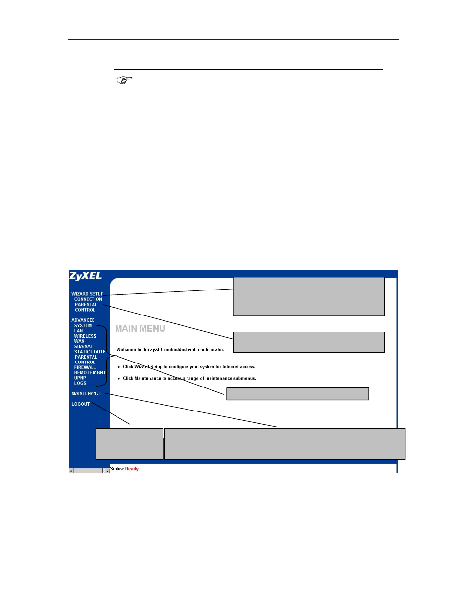 10 resetting the homesafe, 11 homesafe main menu | ZyXEL Communications Parental Control Gateway HS100/HS100W User Manual | Page 54 / 357