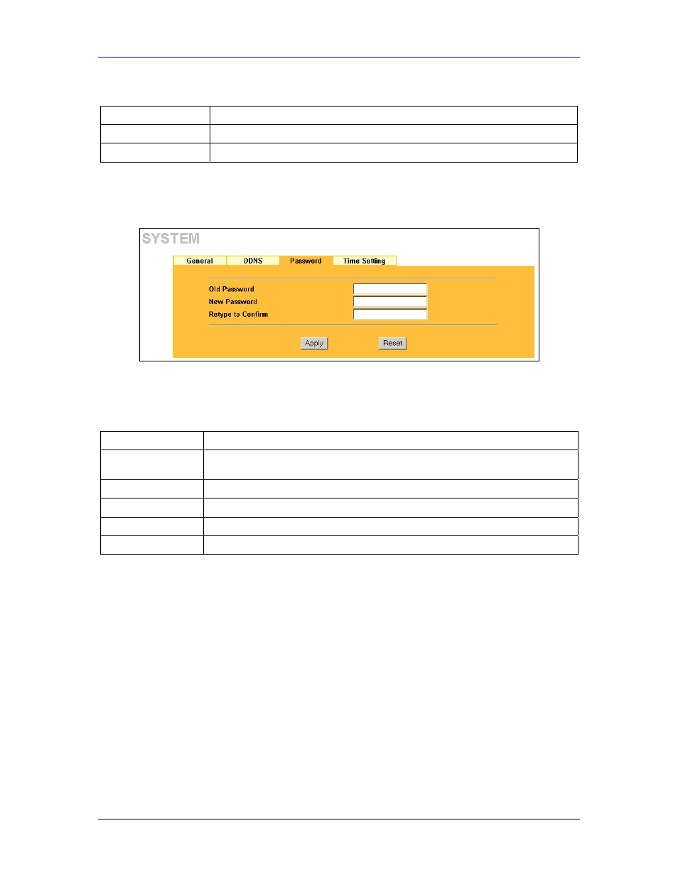 5 configuring password, 6 configuring time setting | ZyXEL Communications Parental Control Gateway HS100/HS100W User Manual | Page 75 / 357