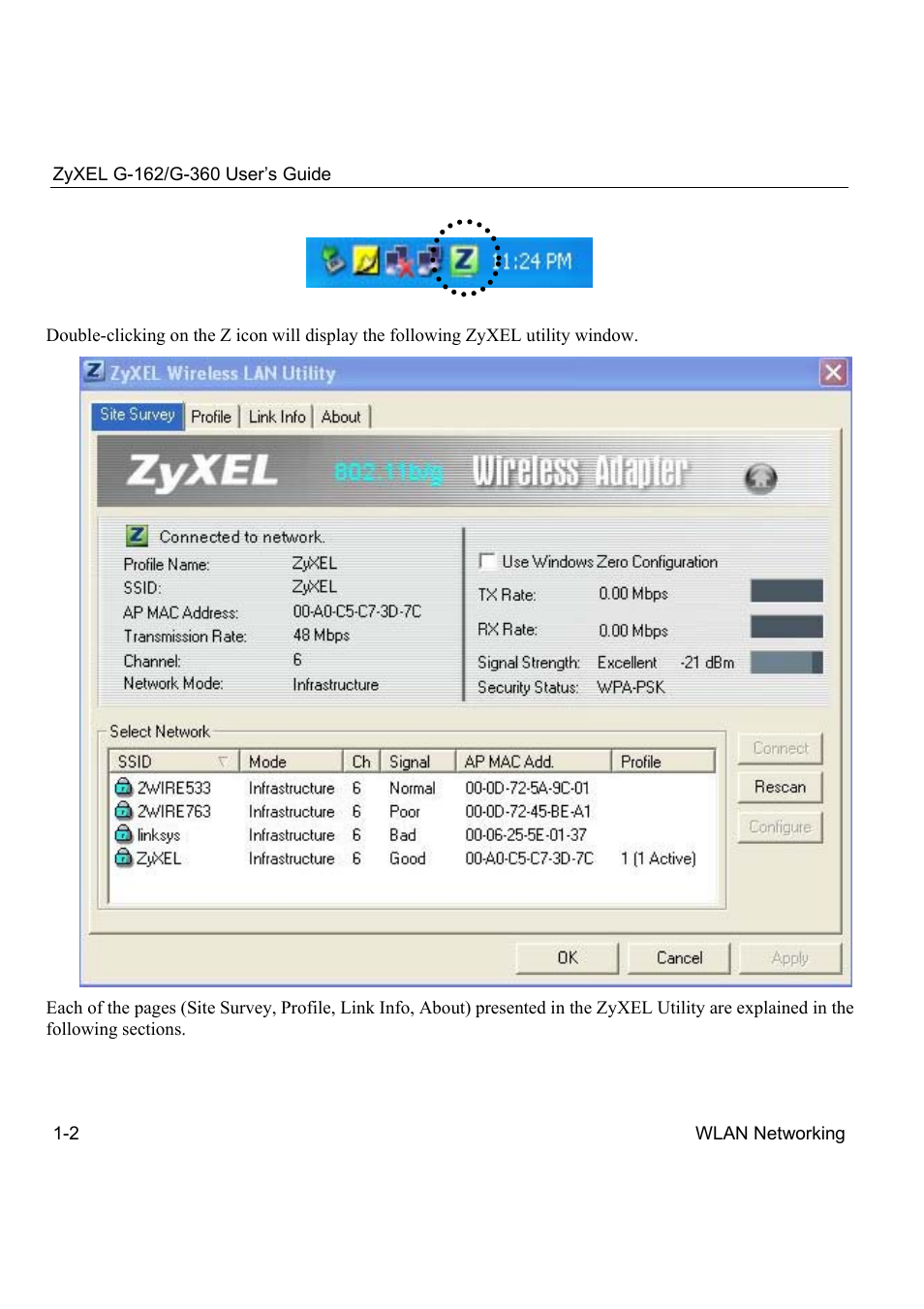 ZyXEL Communications G-360 User Manual | Page 12 / 72