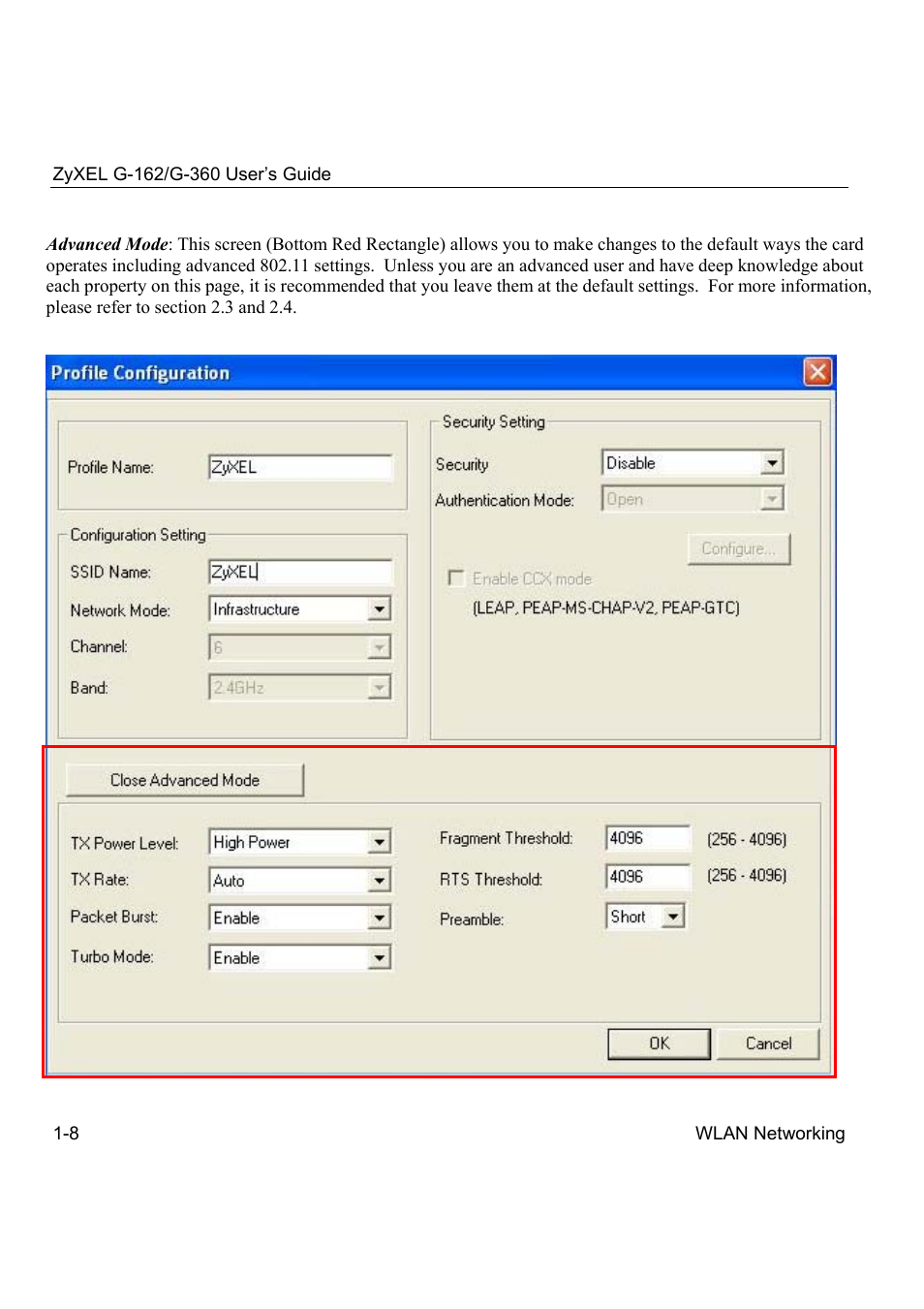ZyXEL Communications G-360 User Manual | Page 18 / 72