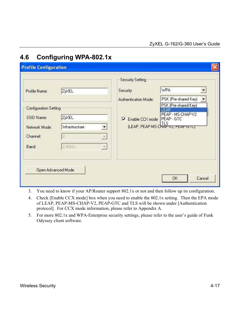 ZyXEL Communications G-360 User Manual | Page 55 / 72