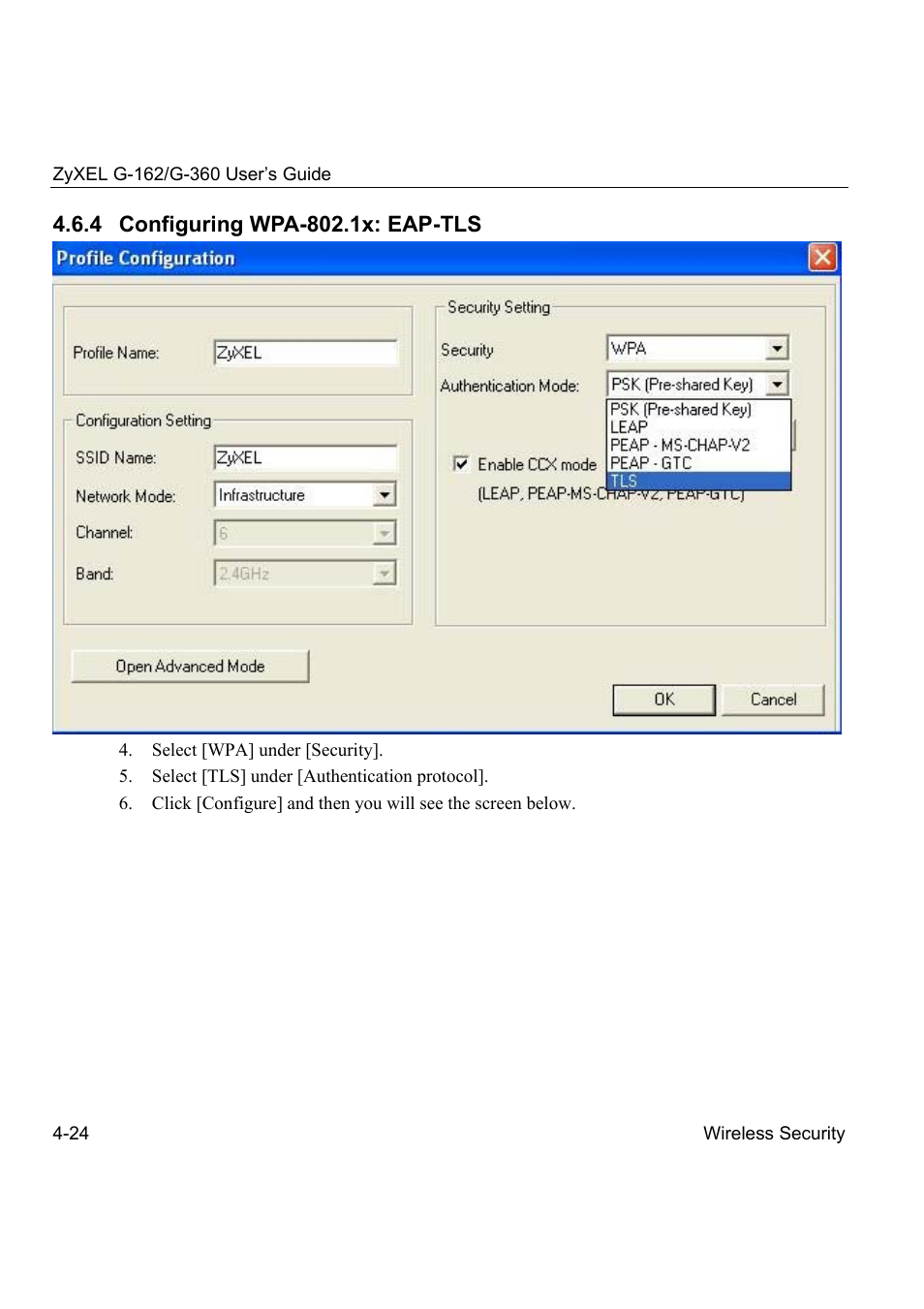 ZyXEL Communications G-360 User Manual | Page 62 / 72