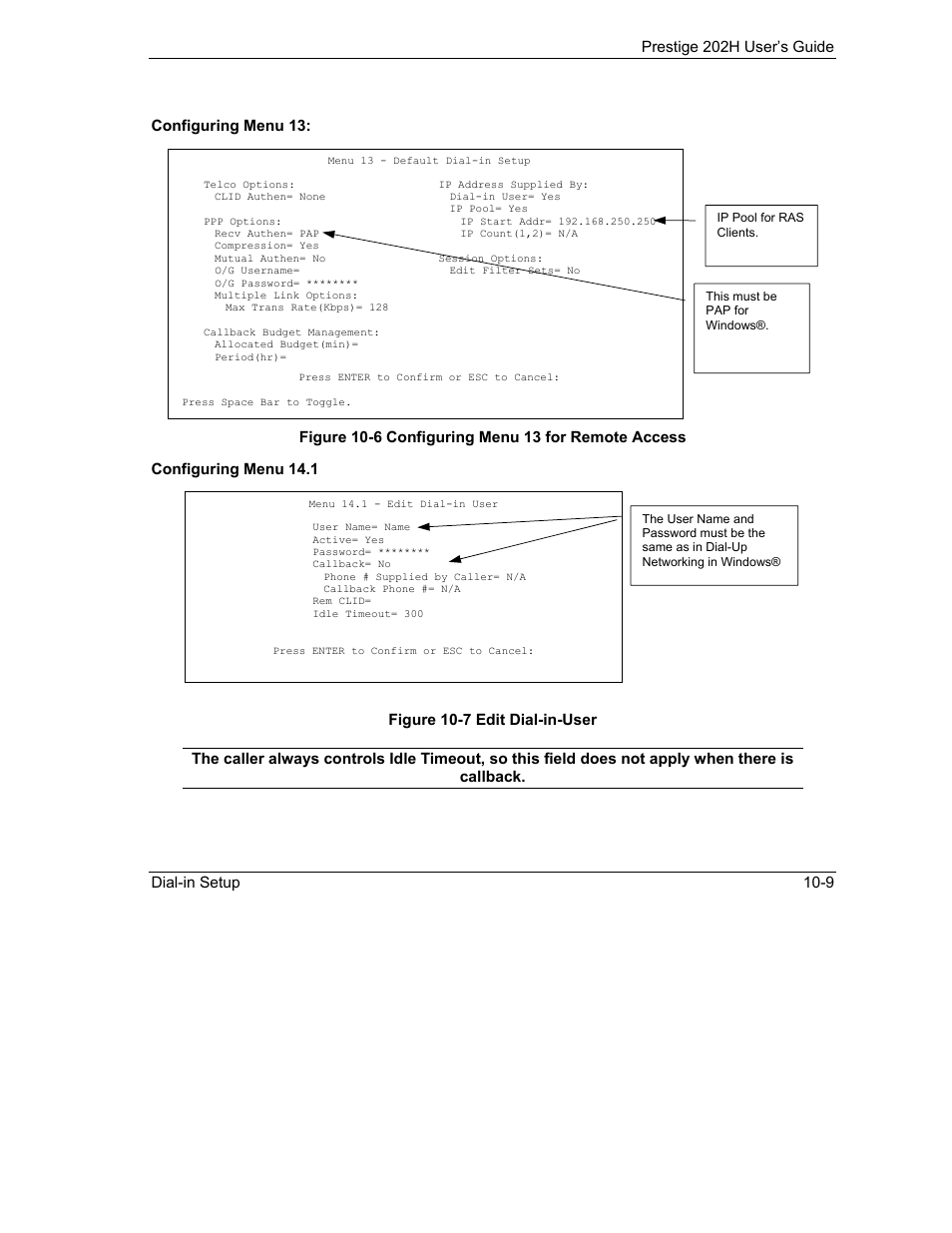 ZyXEL Communications 202H User Manual | Page 101 / 309
