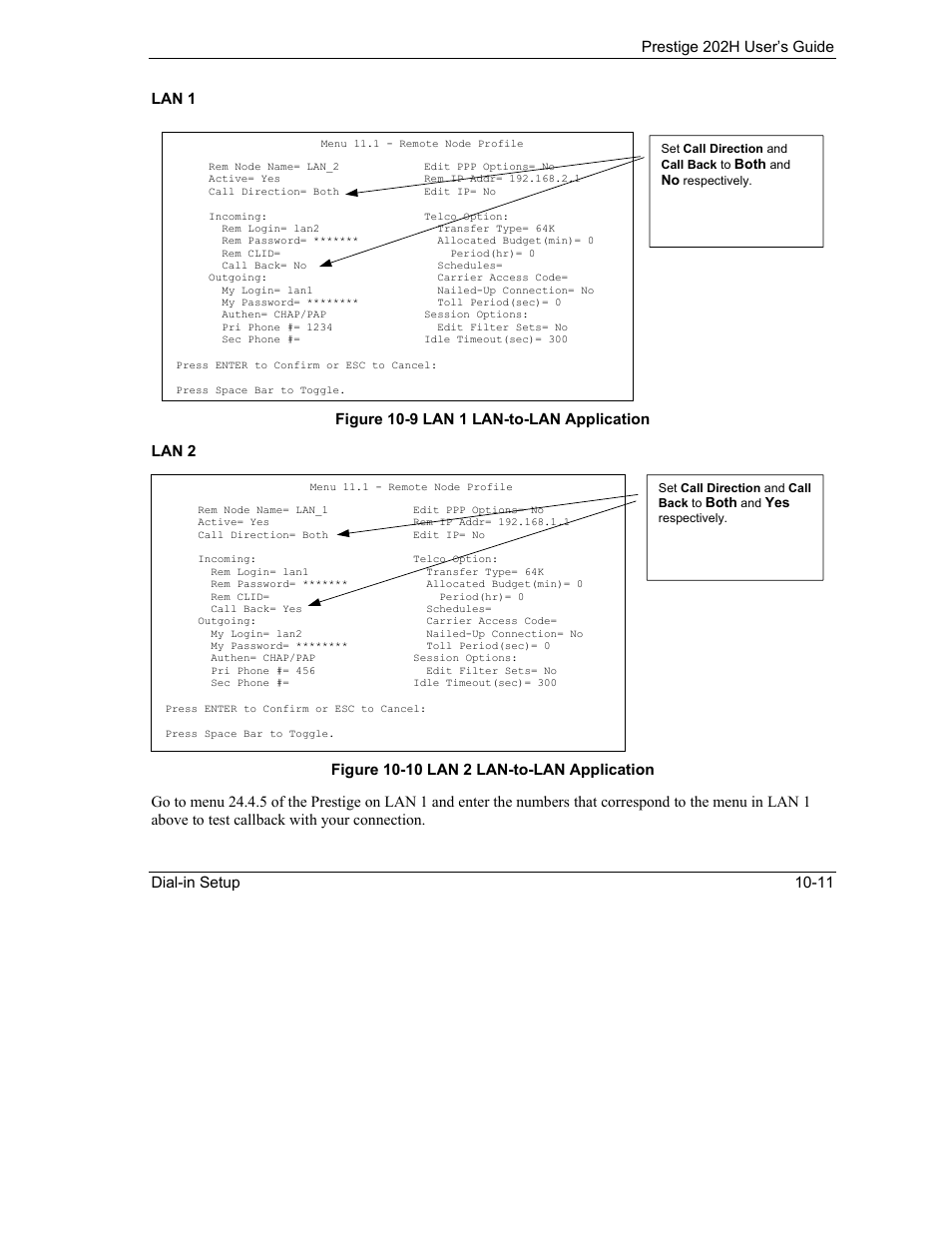 ZyXEL Communications 202H User Manual | Page 103 / 309