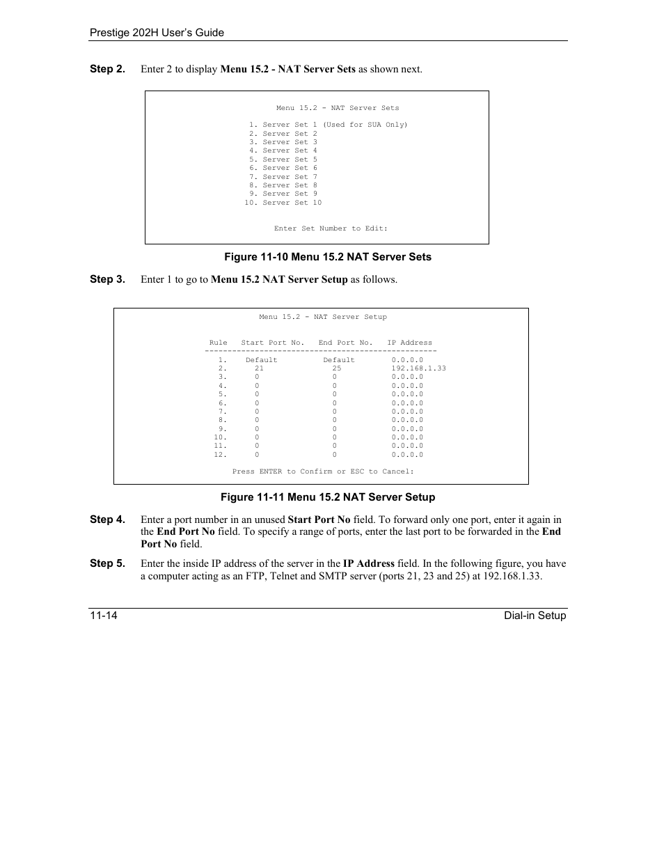 ZyXEL Communications 202H User Manual | Page 120 / 309