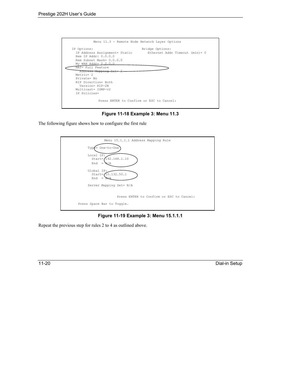 ZyXEL Communications 202H User Manual | Page 126 / 309