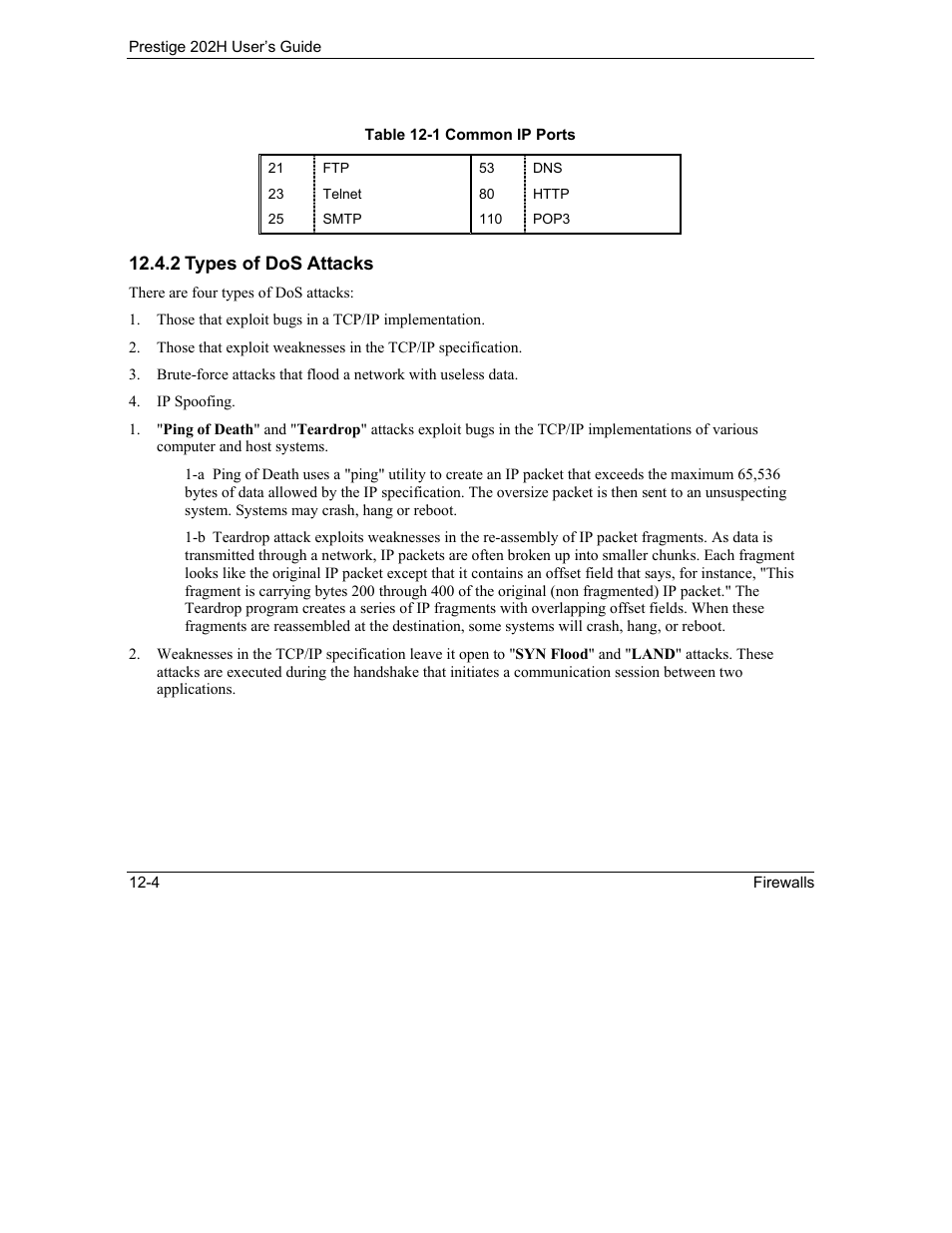 ZyXEL Communications 202H User Manual | Page 134 / 309