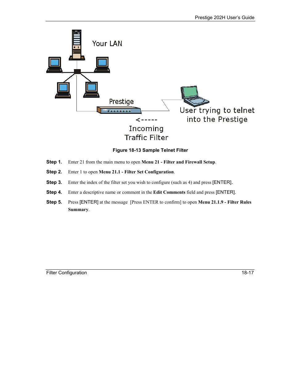 ZyXEL Communications 202H User Manual | Page 201 / 309