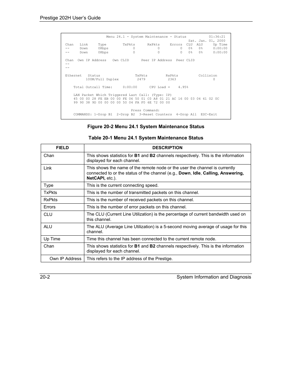 ZyXEL Communications 202H User Manual | Page 212 / 309