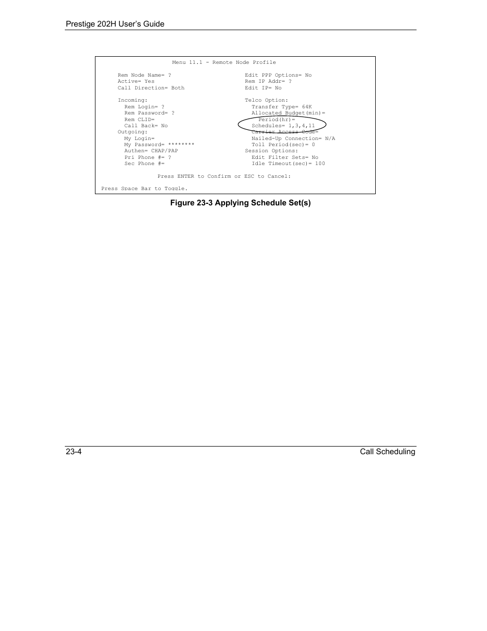 ZyXEL Communications 202H User Manual | Page 254 / 309