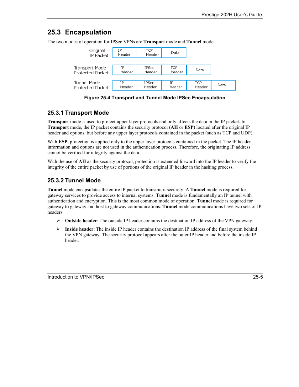 Encapsulation, 3 encapsulation | ZyXEL Communications 202H User Manual | Page 263 / 309
