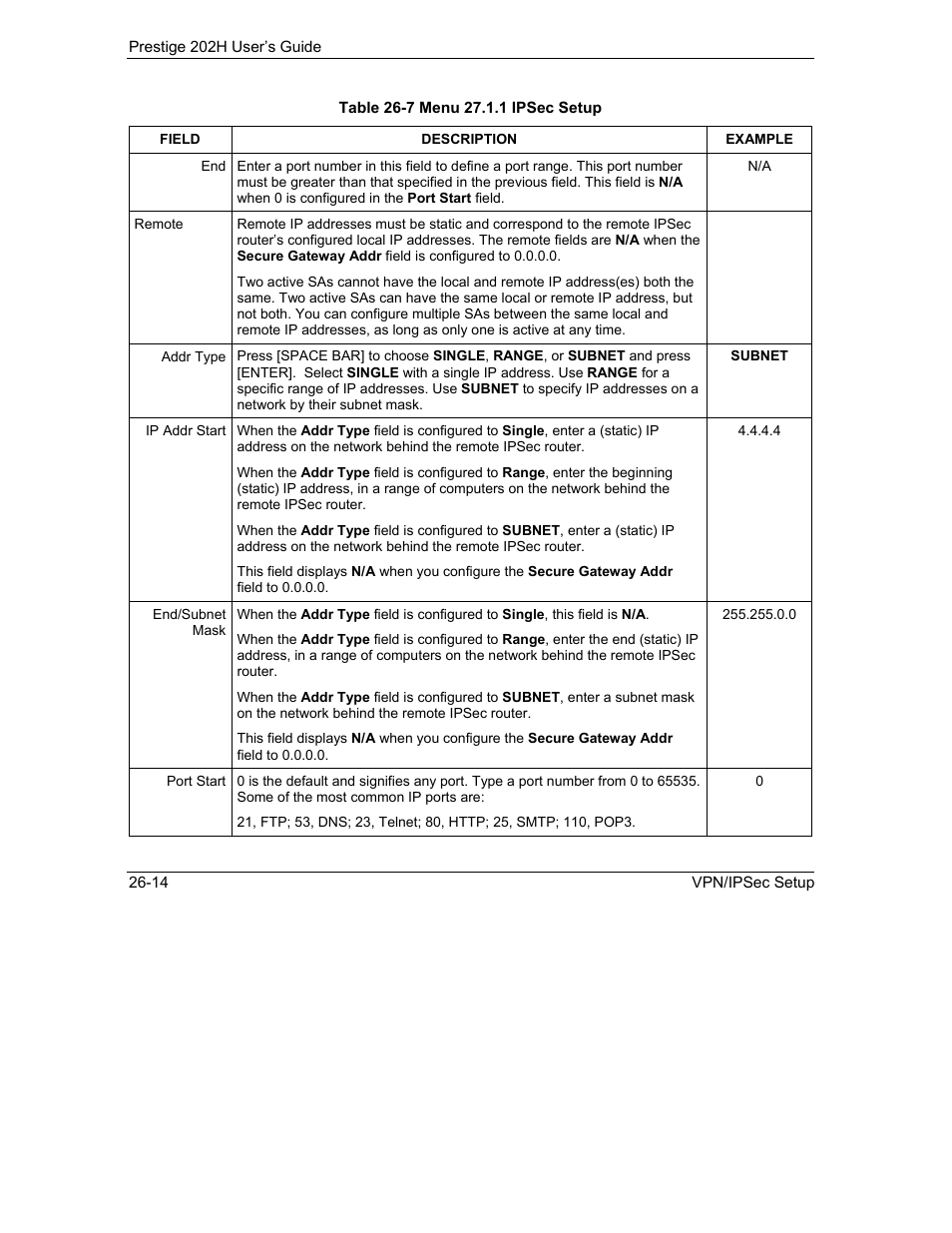 ZyXEL Communications 202H User Manual | Page 278 / 309