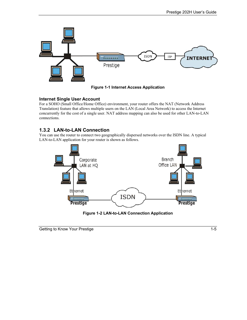 2 lan-to-lan connection | ZyXEL Communications 202H User Manual | Page 33 / 309