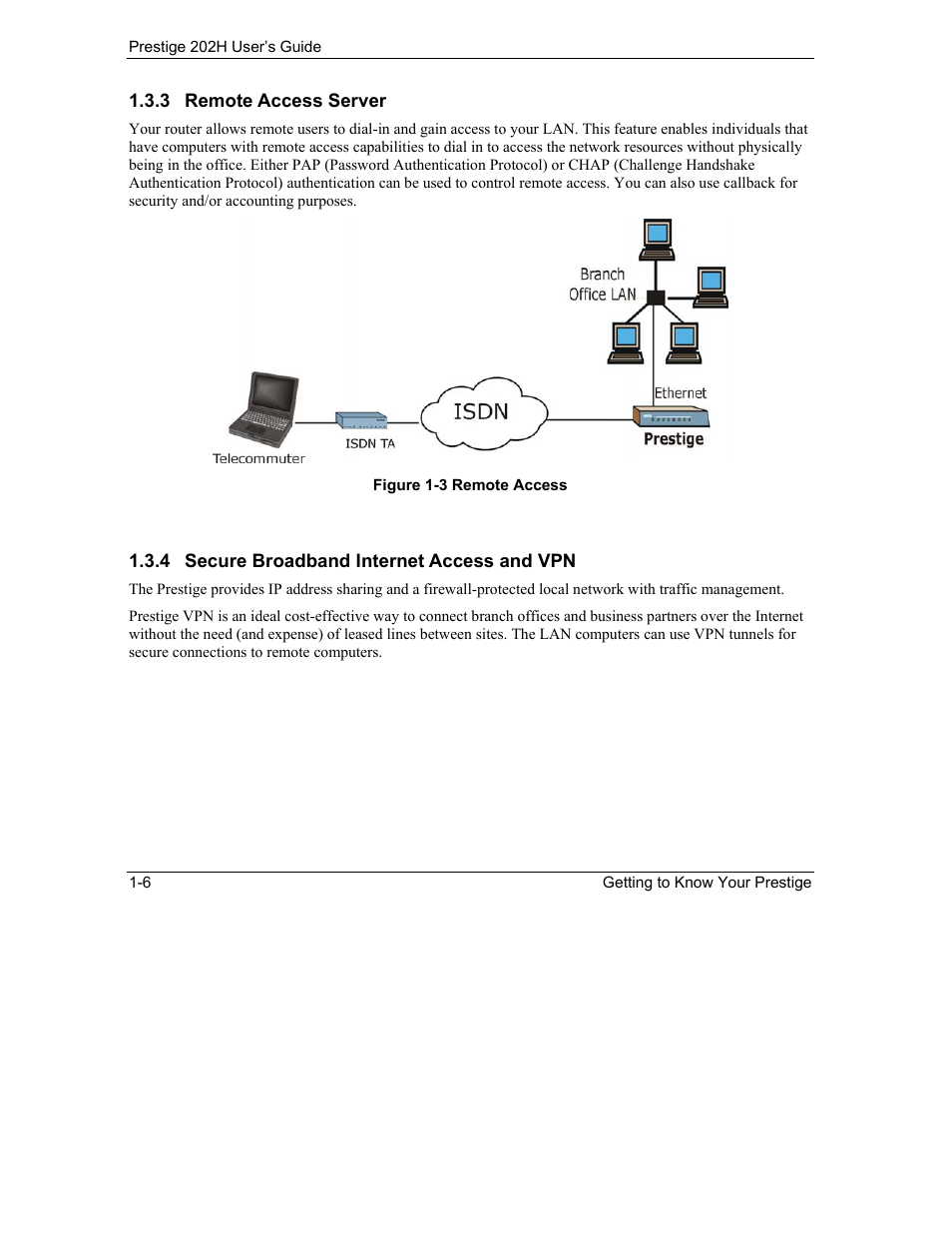 ZyXEL Communications 202H User Manual | Page 34 / 309