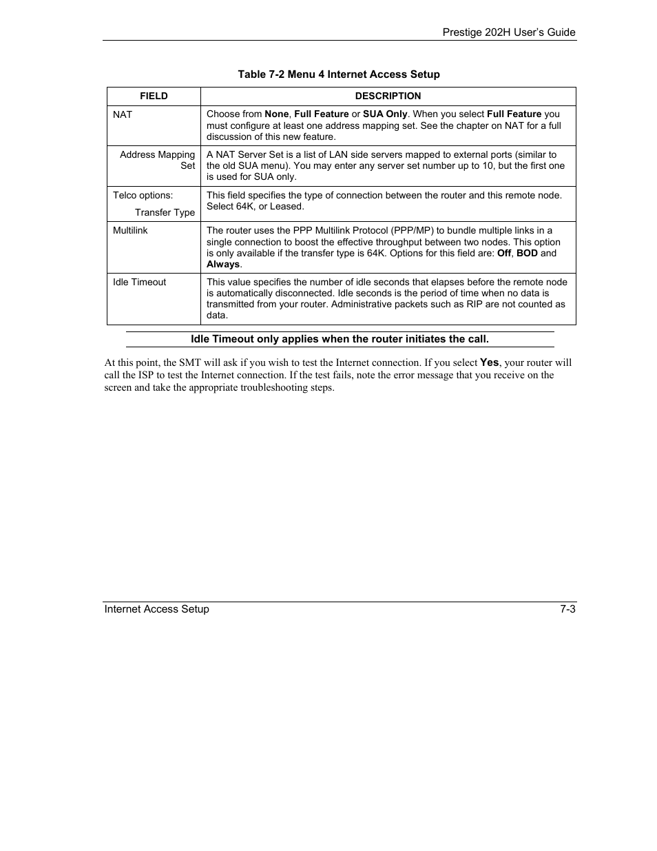 ZyXEL Communications 202H User Manual | Page 71 / 309