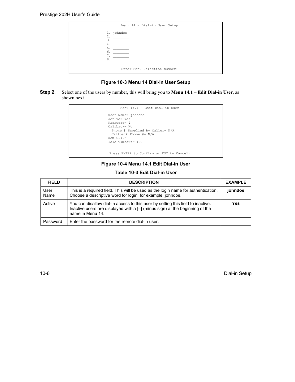 ZyXEL Communications 202H User Manual | Page 98 / 309