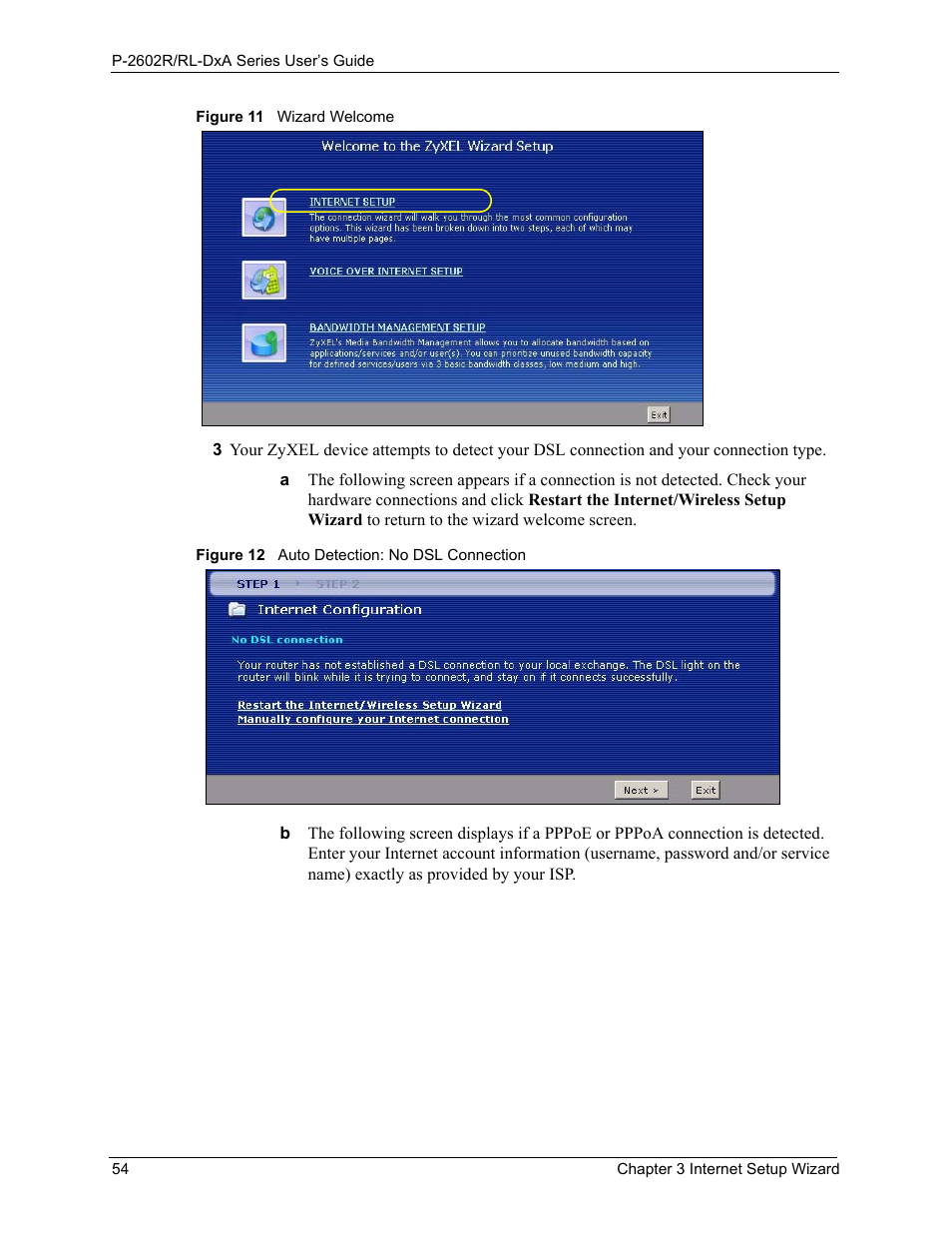 ZyXEL Communications P-2602R-DxA Series User Manual | Page 54 / 348