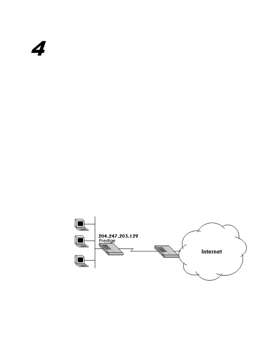 Configuring for internet access | ZyXEL Communications PRESTIGE 128 User Manual | Page 53 / 161