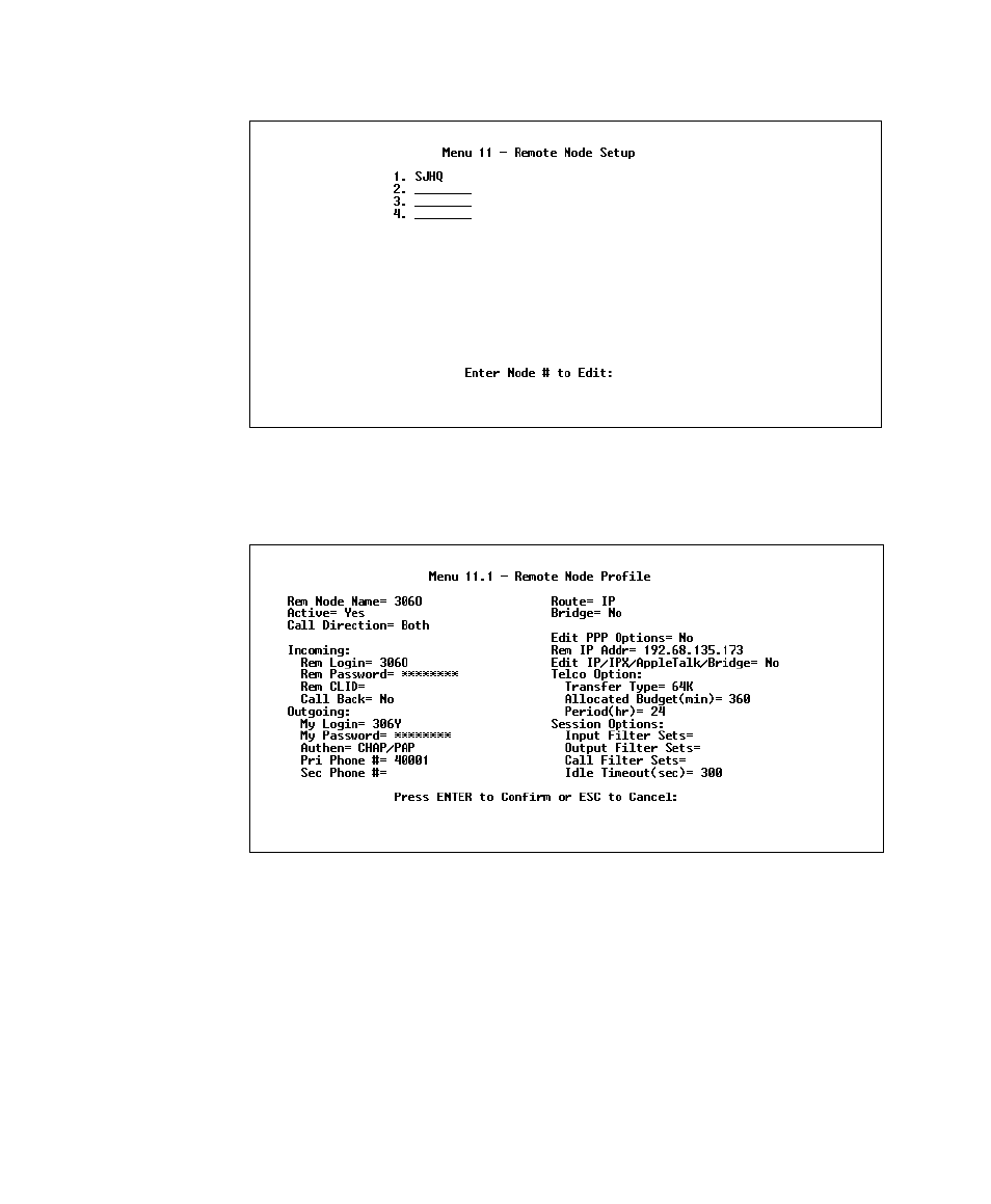 ZyXEL Communications PRESTIGE 128 User Manual | Page 64 / 161