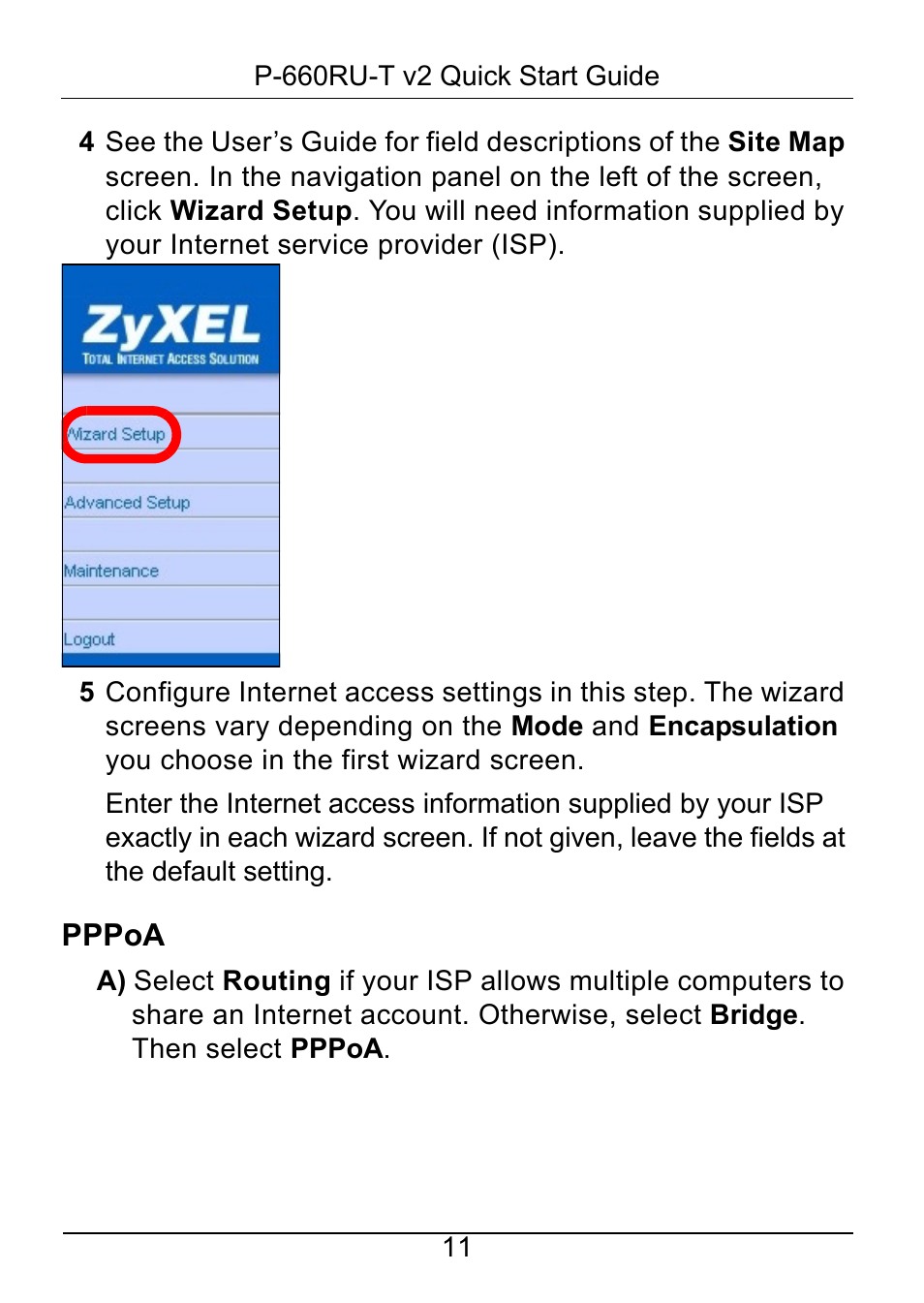 ZyXEL Communications P-660RU-T V2 User Manual | Page 12 / 25