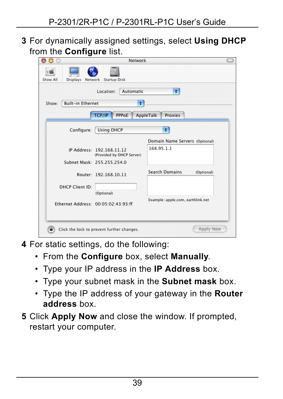 ZyXEL Communications 2R-P1C User Manual | Page 39 / 53