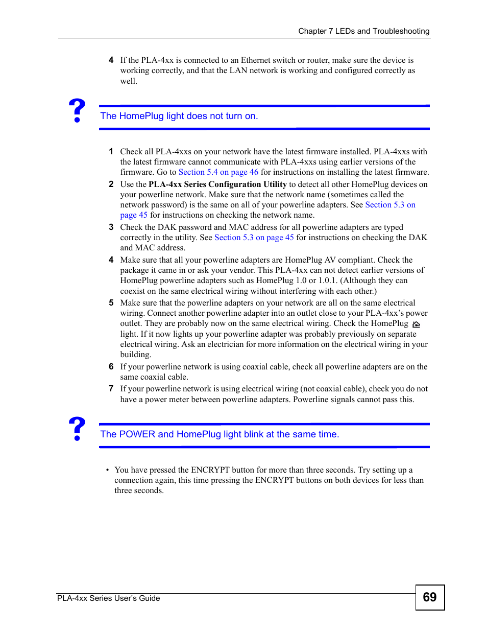 ZyXEL Communications PLA470 V2 User Manual | Page 69 / 92