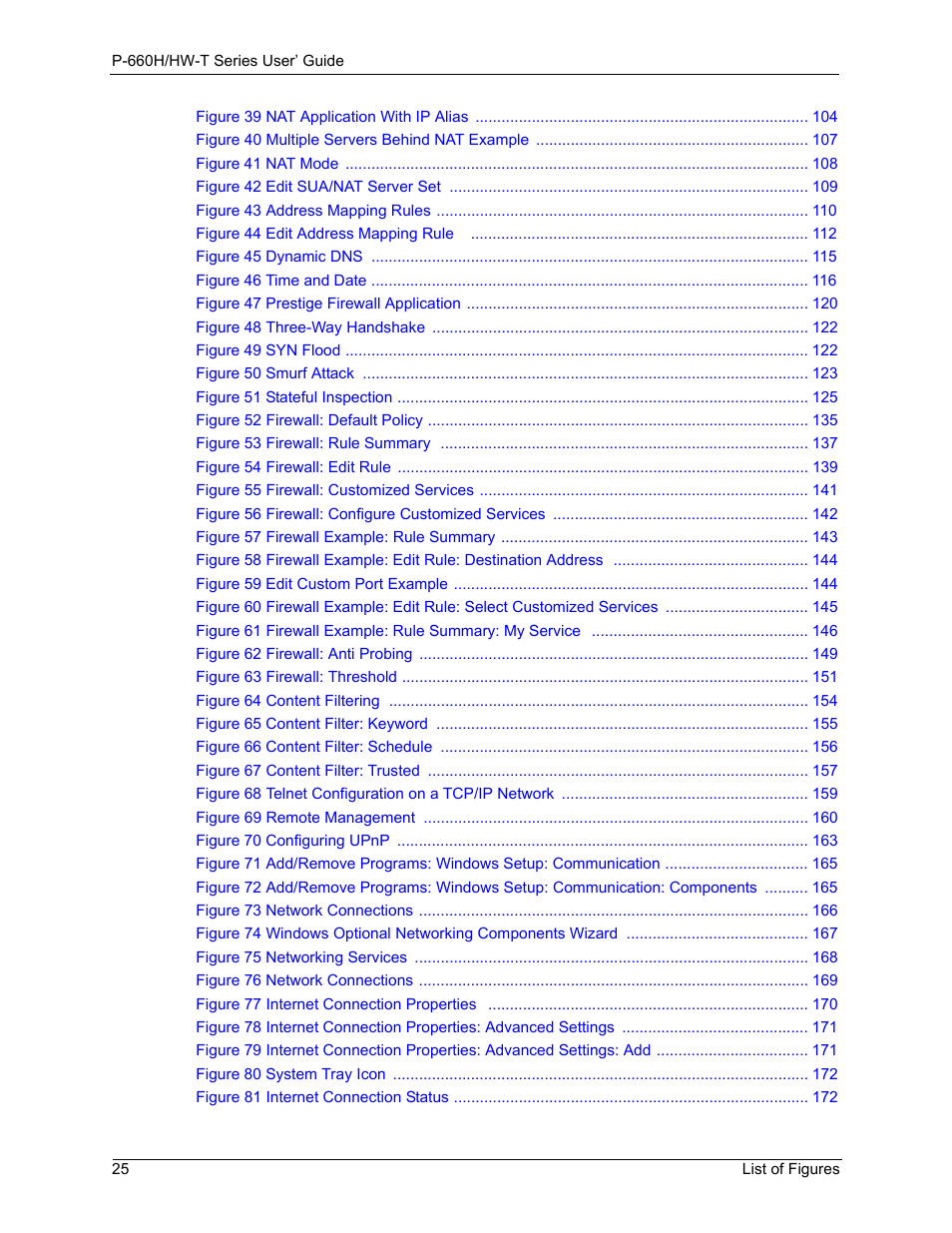 ZyXEL Communications P-660H-T Series User Manual | Page 26 / 466