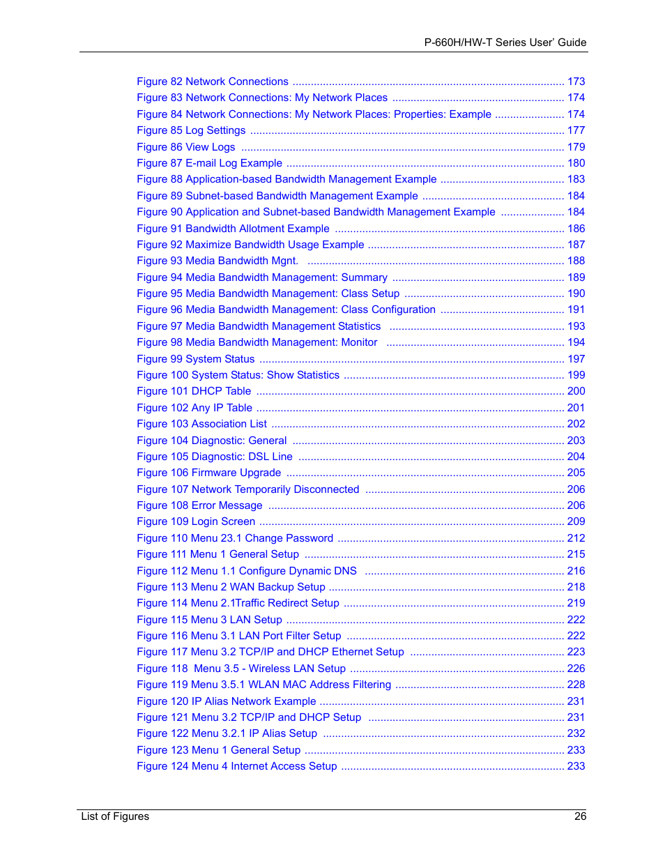 ZyXEL Communications P-660H-T Series User Manual | Page 27 / 466