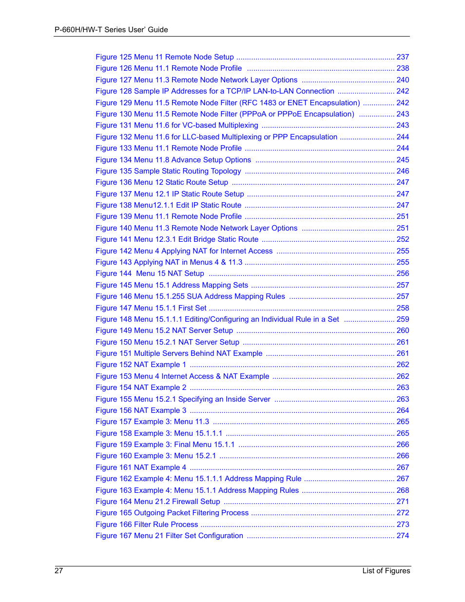 ZyXEL Communications P-660H-T Series User Manual | Page 28 / 466