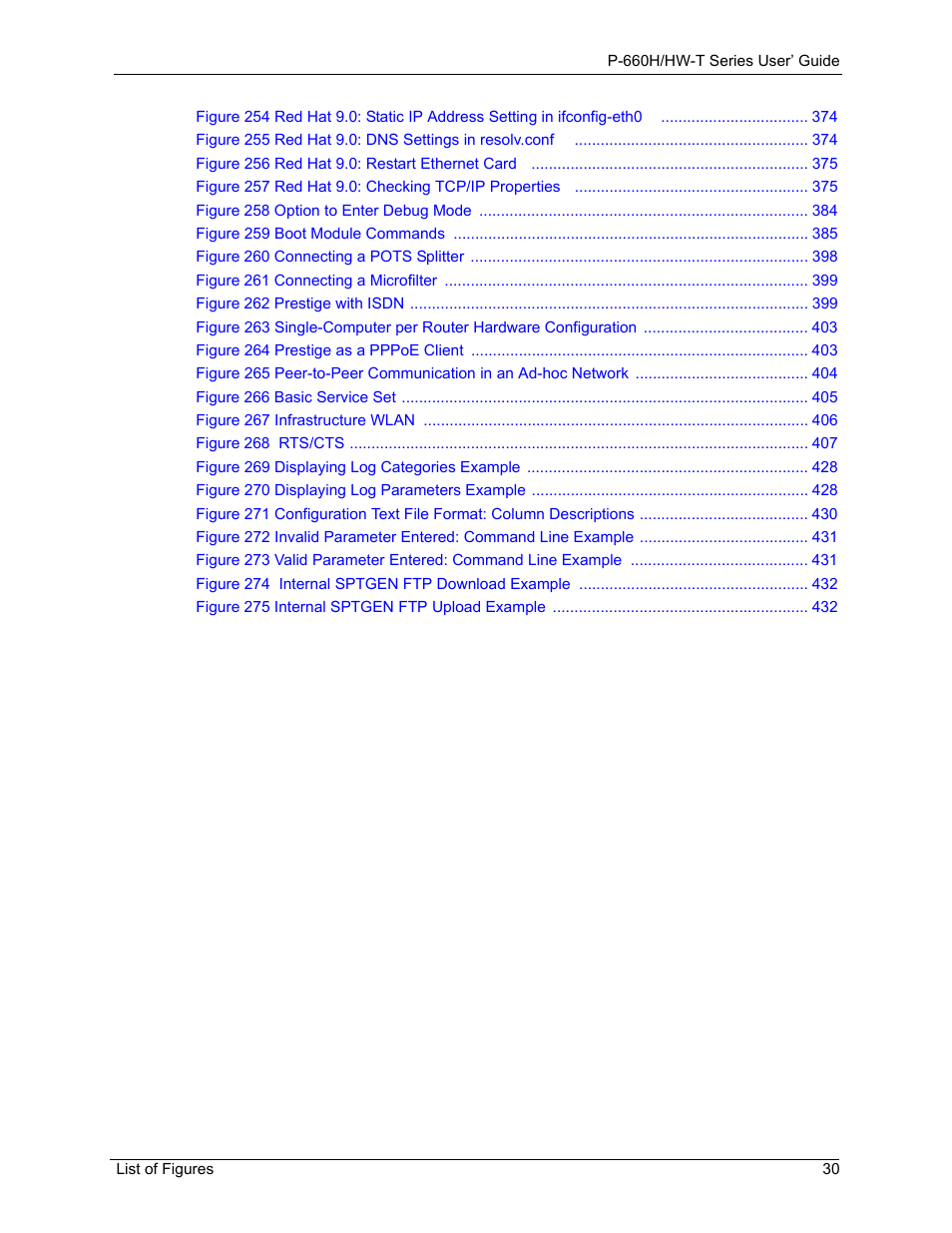 ZyXEL Communications P-660H-T Series User Manual | Page 31 / 466
