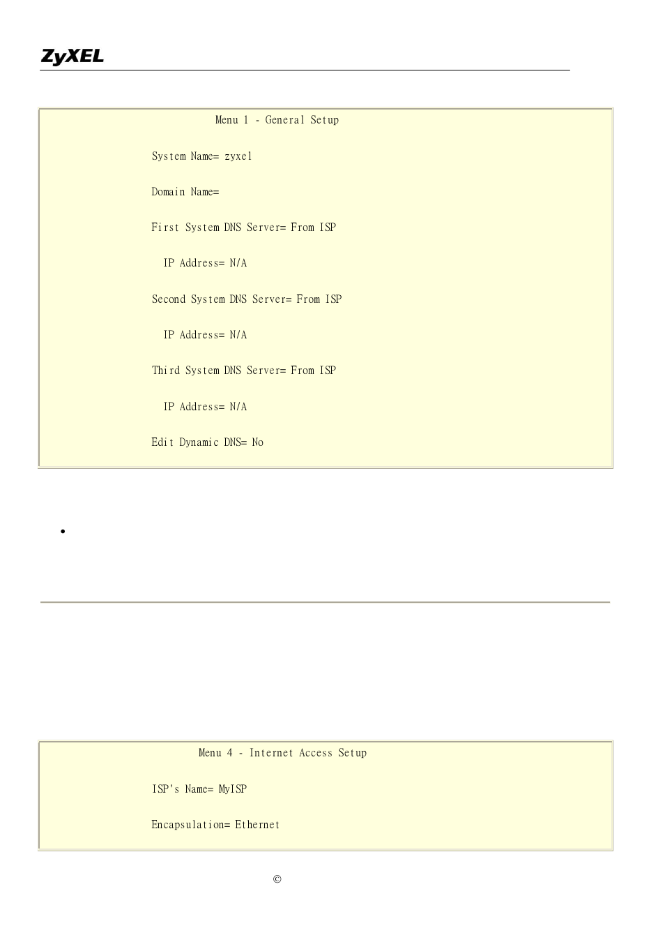 ZyXEL Communications P-2302R-P1C User Manual | Page 118 / 145