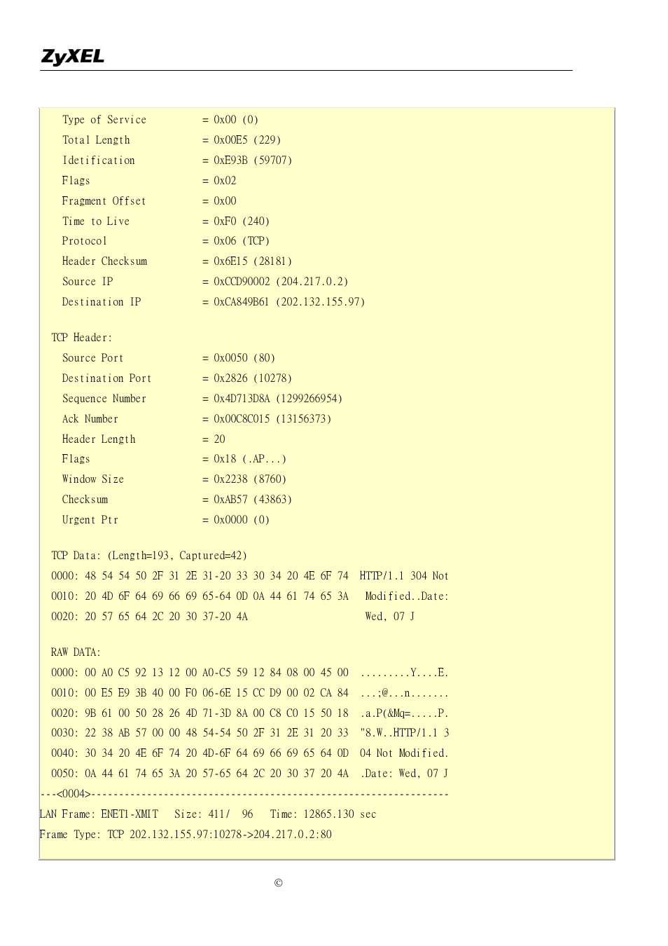 ZyXEL Communications P-2302R-P1C User Manual | Page 132 / 145