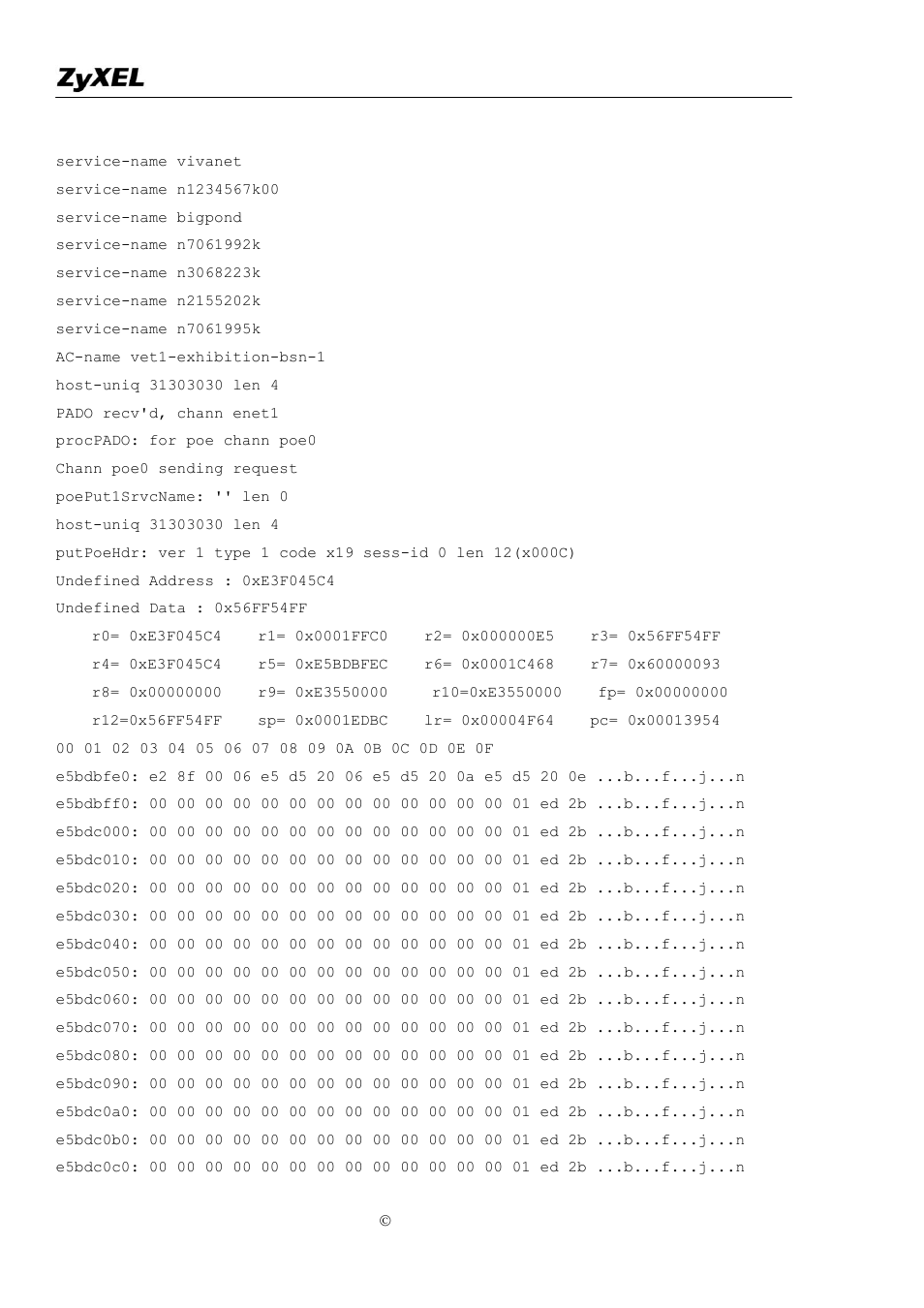 ZyXEL Communications P-2302R-P1C User Manual | Page 136 / 145