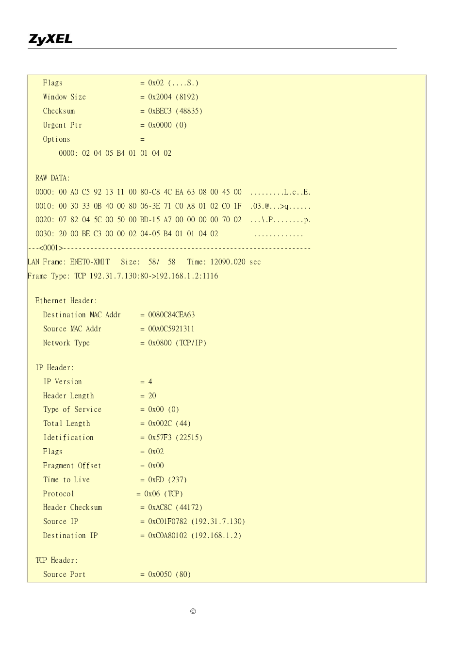 ZyXEL Communications P-2302R-P1C User Manual | Page 140 / 145