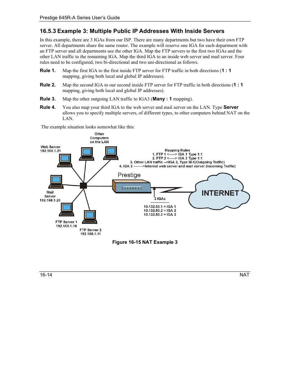 ZyXEL Communications Prestige 645R-A Series User Manual | Page 144 / 251
