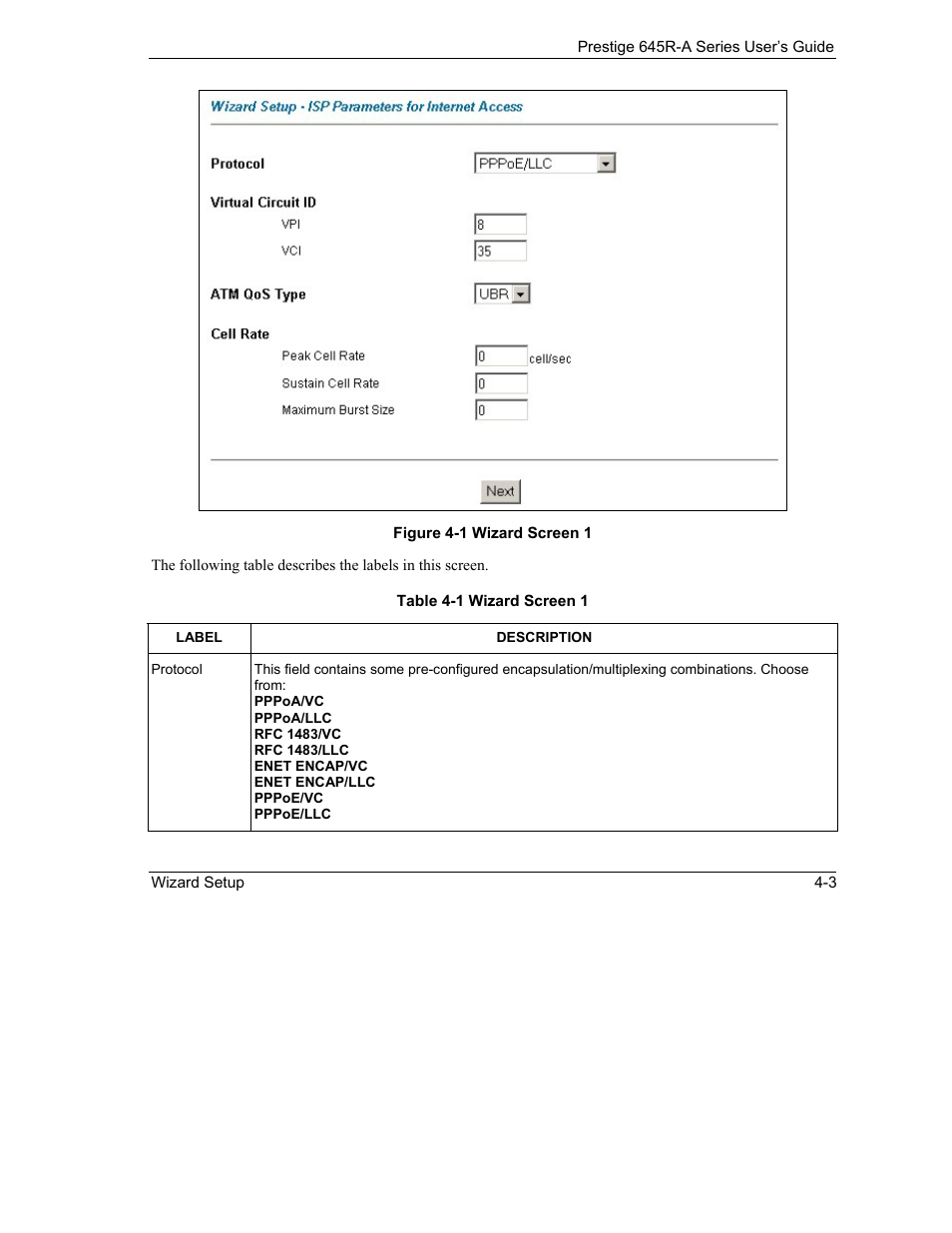 ZyXEL Communications Prestige 645R-A Series User Manual | Page 39 / 251