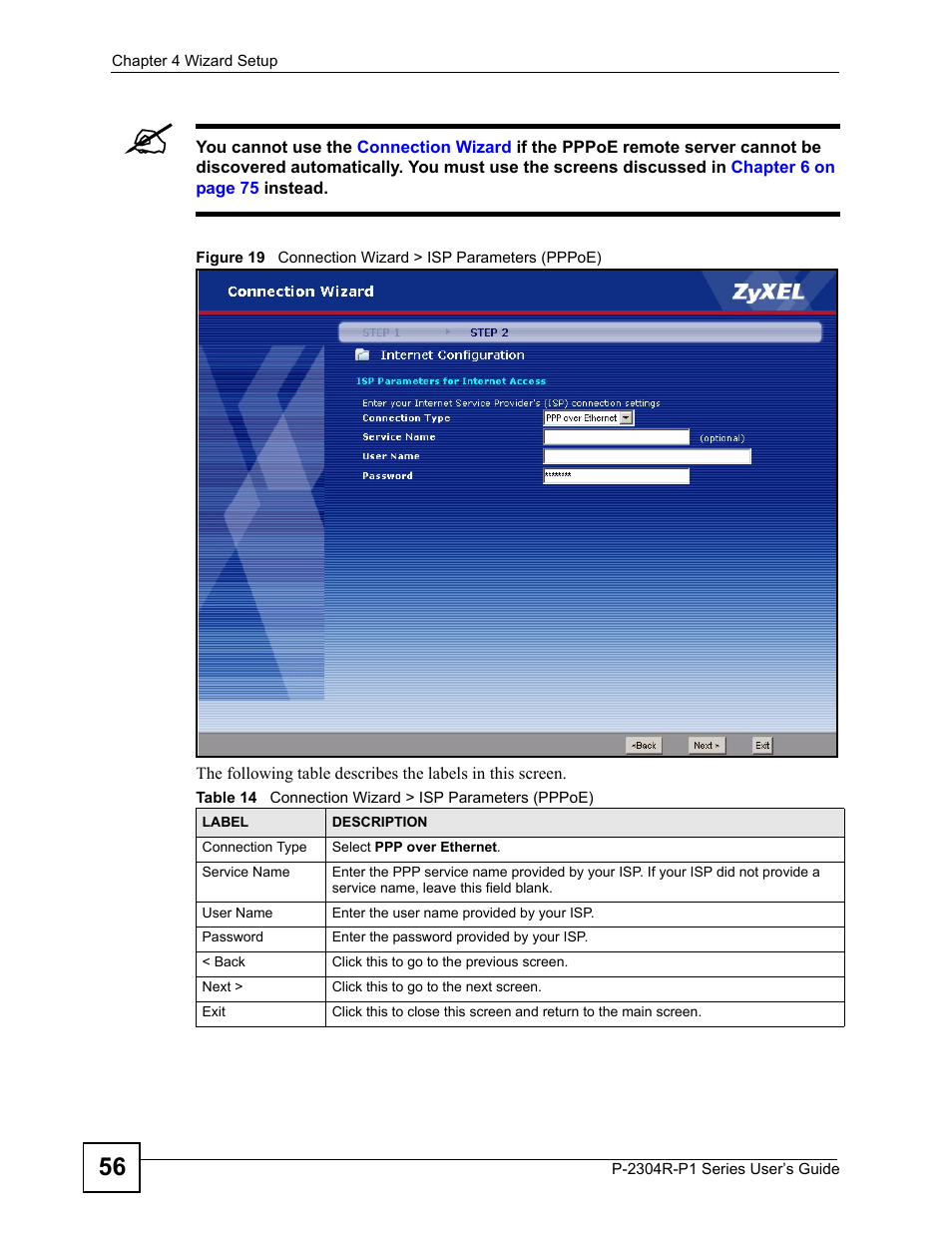 ZyXEL Communications P-2304R-P1 Series User Manual | Page 56 / 300