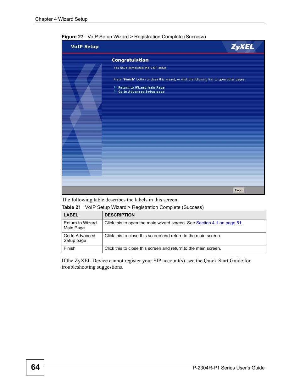 ZyXEL Communications P-2304R-P1 Series User Manual | Page 64 / 300