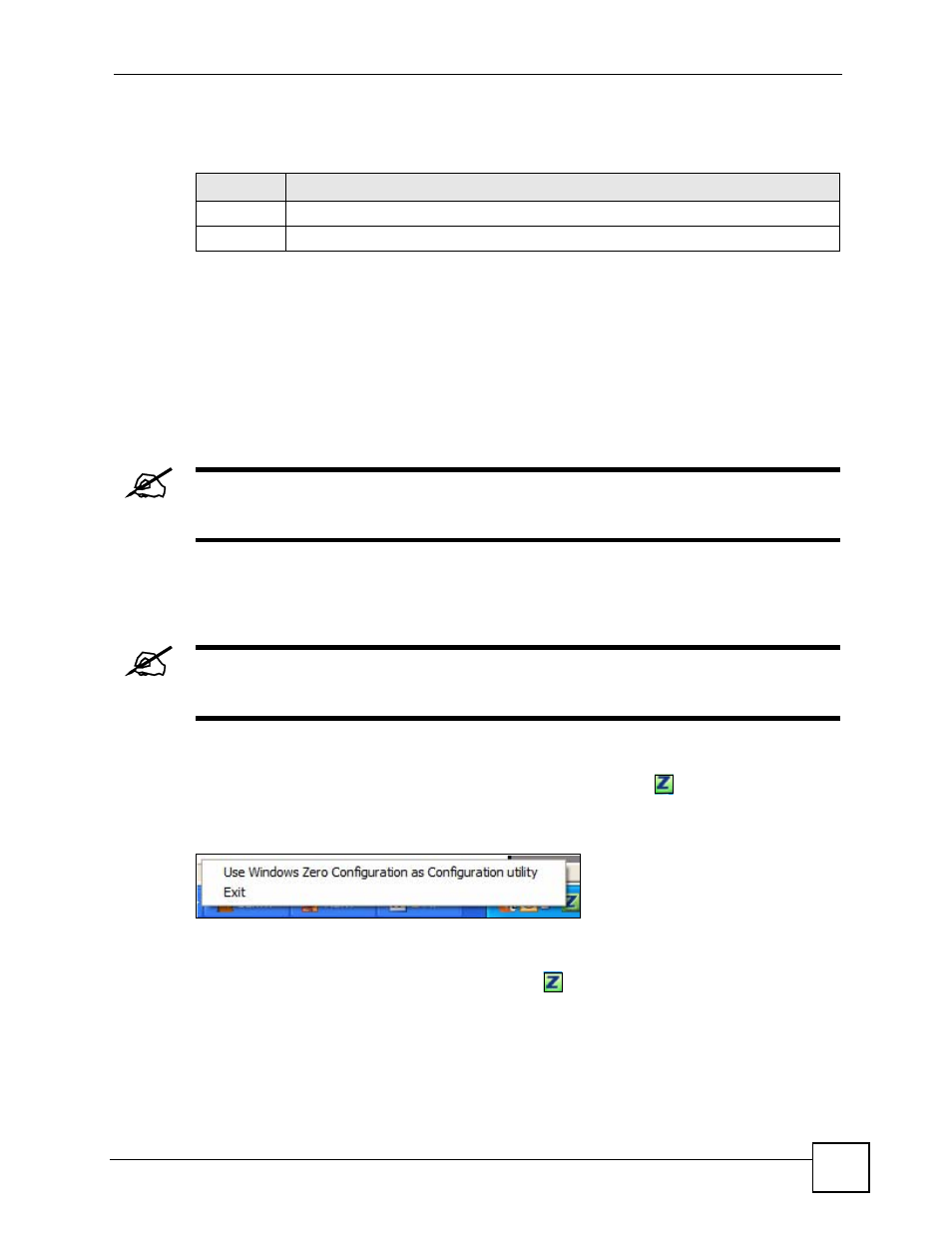 5 configuration methods, 1 enabling windows wireless configuration, Configuration methods on | ZyXEL Communications SMG-700 User Manual | Page 19 / 140