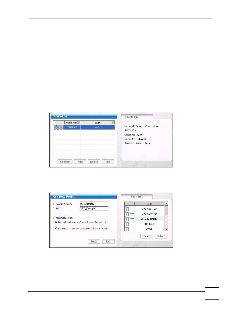 2 creating and using a profile | ZyXEL Communications SMG-700 User Manual | Page 27 / 140