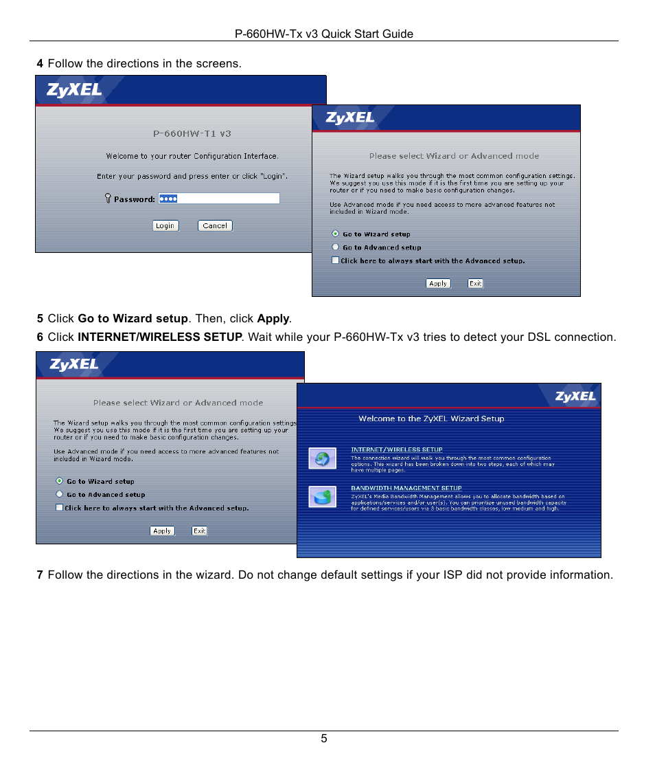 ZyXEL Communications P-660HW-TX V3 User Manual | Page 5 / 6